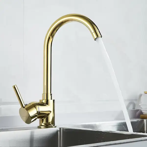 Rea Talisa Gold Смеситель для кухни, золото (REA-B1020)
