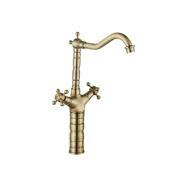 Смеситель для кухни REA RUSTICO BRUSHED GOLD золотой матовый (REA-B5521)