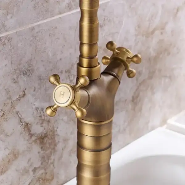 Смеситель для кухни REA RUSTICO BRUSHED GOLD золотой матовый (REA-B5521)