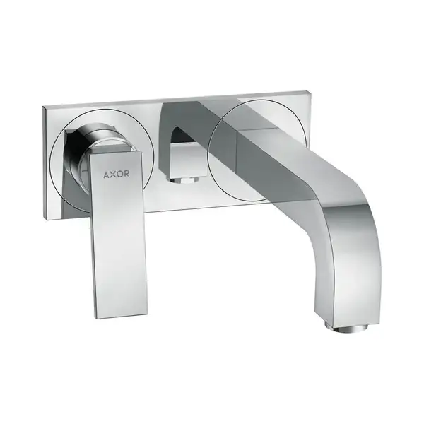 Змішувач для умивальника настінний Axor Citterio 220 Lever, хром (39119000)