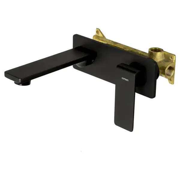 Смеситель для раковины (умывальника) скрытого монтажа Corsan TRINO BLACK MATT (CMB7115BL) Смеситель для раковины (умывальника) скрытого монтажа Corsan TRINO BLACK MATT (CMB7115BL)