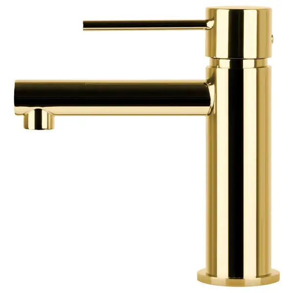Смеситель для раковины (умывальника) Corsan LUGO GOLD золотой низкий (CMB7511GL) Смеситель для раковины (умывальника) Corsan LUGO GOLD золотой низкий (CMB7511GL)