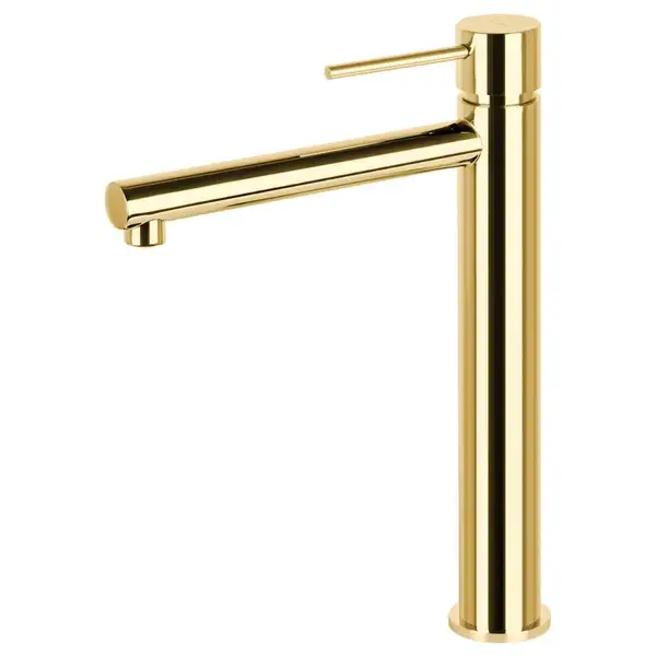 Смеситель для раковины (умывальника) Corsan LUGO GOLD золотой высокий (CMB7512GL) Смеситель для раковины (умывальника) Corsan LUGO GOLD золотой высокий (CMB7512GL)