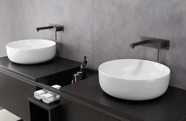 Смеситель для раковини (умывальника) CORSAN LUGO BLACK MATT + BOX скрытого монтажа (CMB7515BL) Смеситель для раковини (умывальника) CORSAN LUGO BLACK MATT + BOX скрытого монтажа (CMB7515BL)