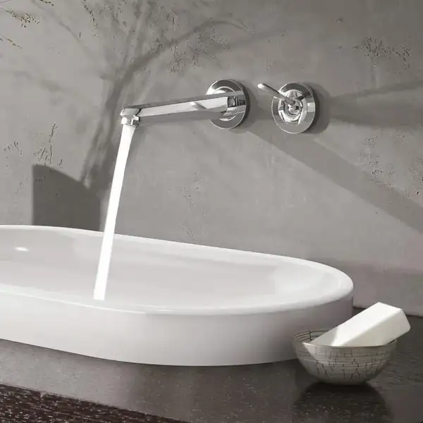 Змішувач для раковини на два отвори Grohe Eurodisc Joy M-size (19968000) Змішувач для раковини на два отвори Grohe Eurodisc Joy M-size (19968000)