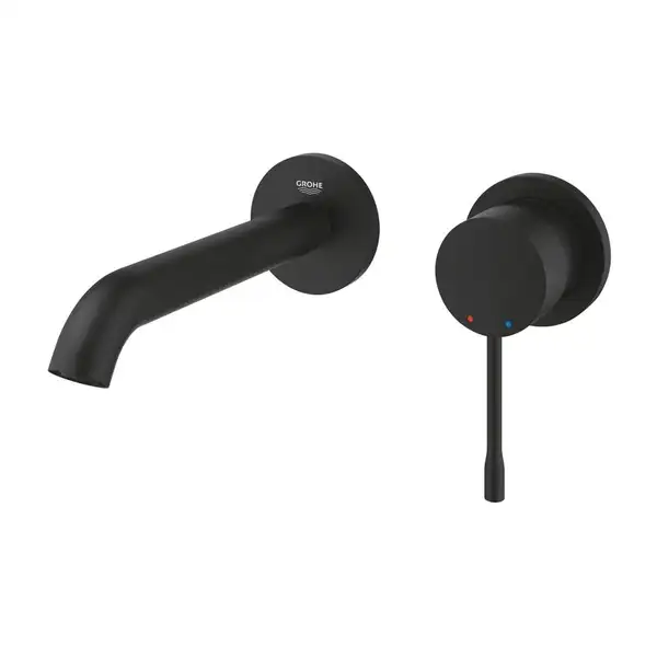 Grohe Essence M-Size Смеситель для умывальника, черный матовый (29192KF1)