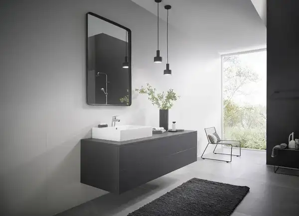 Смеситель для раковины 70 Hansgrohe Logis (цвет - хром), со сливным клапаном Push-Open 71077000