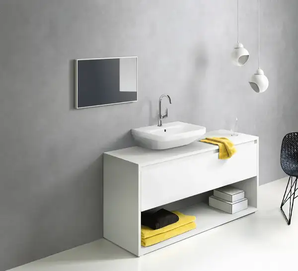Смеситель для раковины 210, поворотный излив Hansgrohe Logis (цвет - хром), без донного клапана 71131000