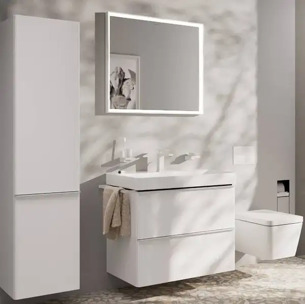 Hansgrohe Tecturis E Змішувач для раковини, білий матовий (73011700)