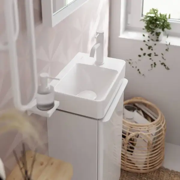 HANSGROHE Tecturis S Змішувач для раковини, білий матовий (73301700)