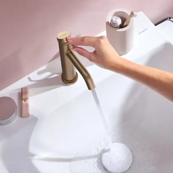 Hansgrohe Tecturis S Змішувач для раковини, матова бронза (73312140)