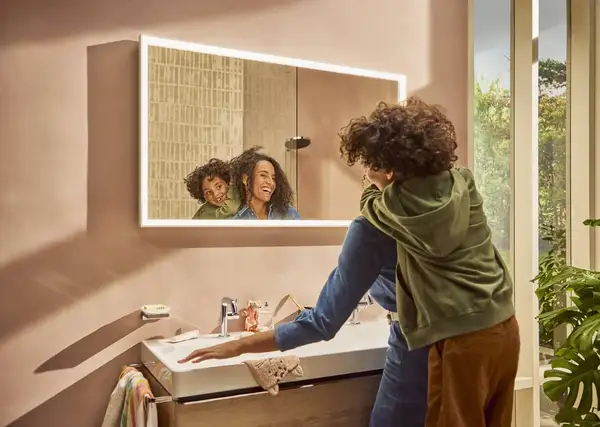 Смеситель для раковины 110 Fine CoolStart Hansgrohe Tecturis S (цвет - хром), без донного клапана 73321000