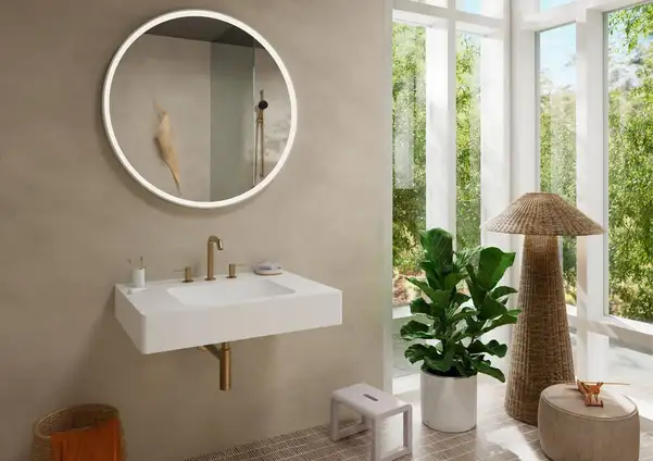 Hansgrohe Tecturis S Змішувач для раковини, матова бронза (73330140)