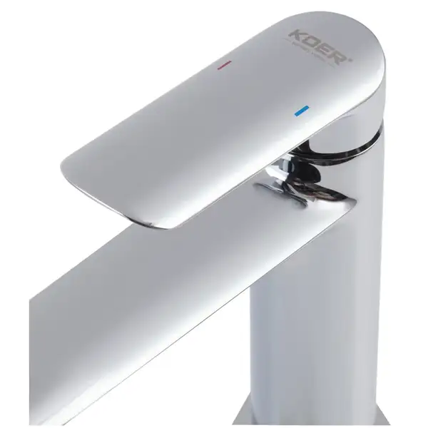 Koer KB-10028-01 Змішувач для умивальника, хром (KR5289)