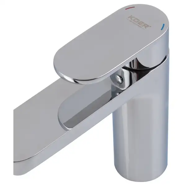 Koer KB-10030-01 Змішувач для умивальника, хром (KR5424)