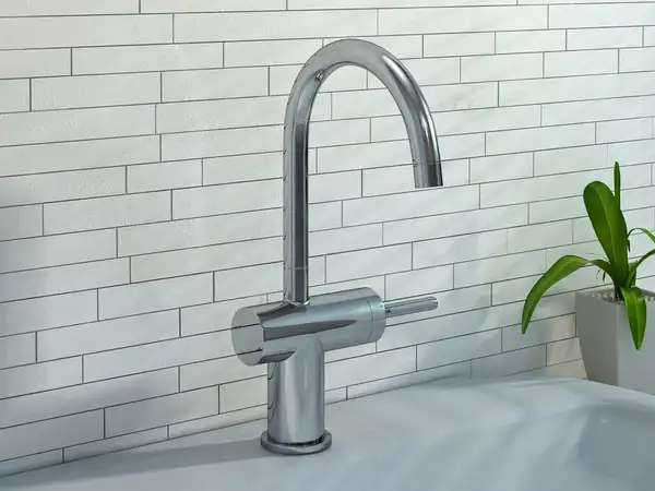 Смеситель для раковины (умывальника) KOHLMAN MAXIMA CHROME (QB150M)