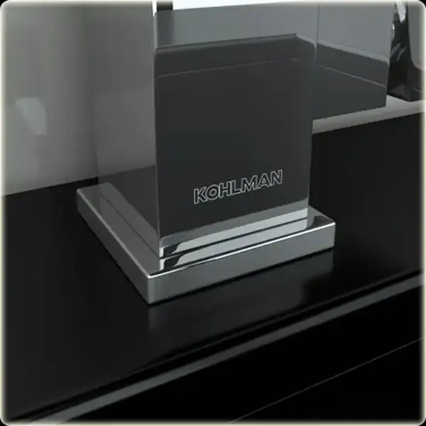 Смеситель для раковины (умывальника) KOHLMAN AXIS CHROME (QB150N)