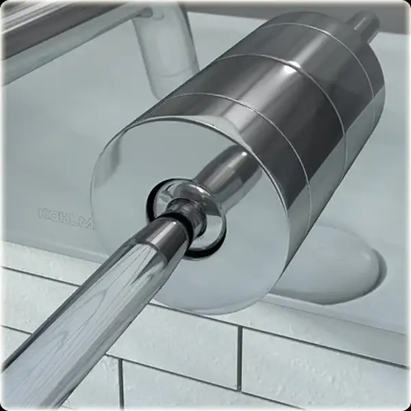 Смеситель для раковины (умывальника) KOHLMAN MAXIMA CHROME + BOX скрытого монтажа (QW185M)
