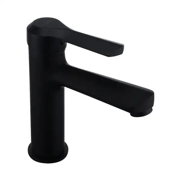 Смеситель для раковины MEXEN SABRE BLACK низкий (MEX-72100-70) Смеситель для раковины MEXEN SABRE BLACK низкий (MEX-72100-70)