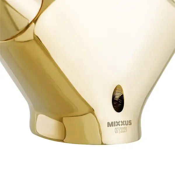 Mixxus Premium Retro Gold-161 Смеситель для умывальника, золото (MI5848)