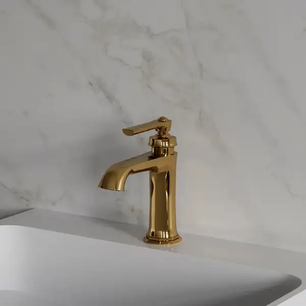 смеситель для умывальника Omnires Armance gold (AM5210GL) смеситель для умывальника Omnires Armance gold (AM5210GL)