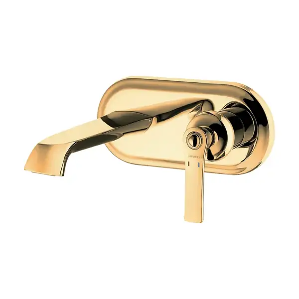 смеситель для умывальника скрытого монтажа Omnires Armance gold (AM5215GL)