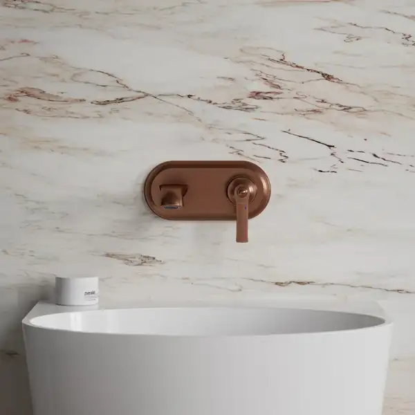 смеситель для умывальника скрытого монтажа Omnires Armance antique copper (AM5215ORB)