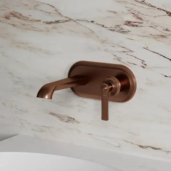 смеситель для умывальника скрытого монтажа Omnires Armance antique copper (AM5215ORB)