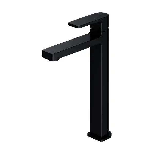 змішувач для умивальника Omnires Baretti високий black mat (BA7812BL) (BA7810BL)