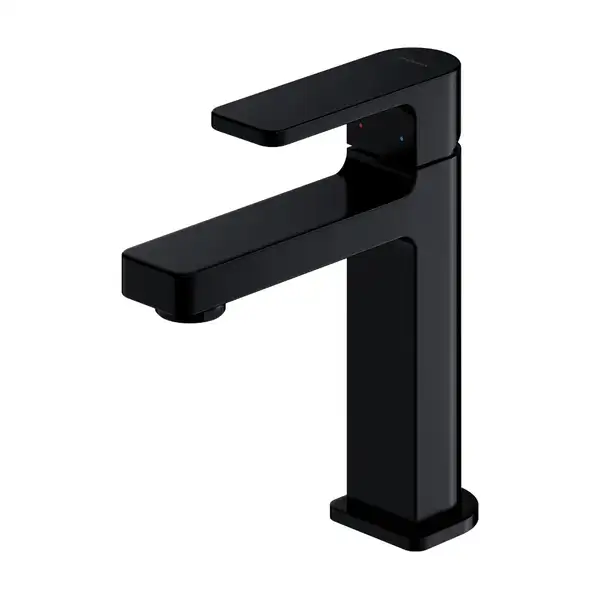 змішувач для умивальника Omnires Baretti black mat (BA7810BL) (SN7310CR)