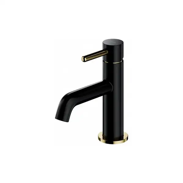 змішувач для умивальника Omnires Y black/gold (Y1210NBLGL) змішувач для умивальника Omnires Y black/gold (Y1210NBLGL)