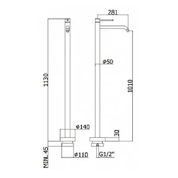 Paffoni Light Змішувач для умивальника, хром (LIG031CR) Paffoni Light Змішувач для умивальника, хром (LIG031CR)