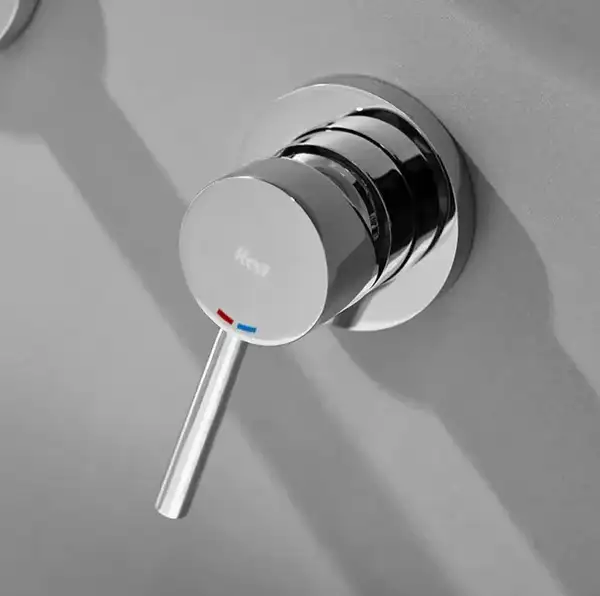 Смеситель для раковины (умывальника) REA LUNGO LONG CHROM + BOX хром скрытого монтажа (REA-B0369)