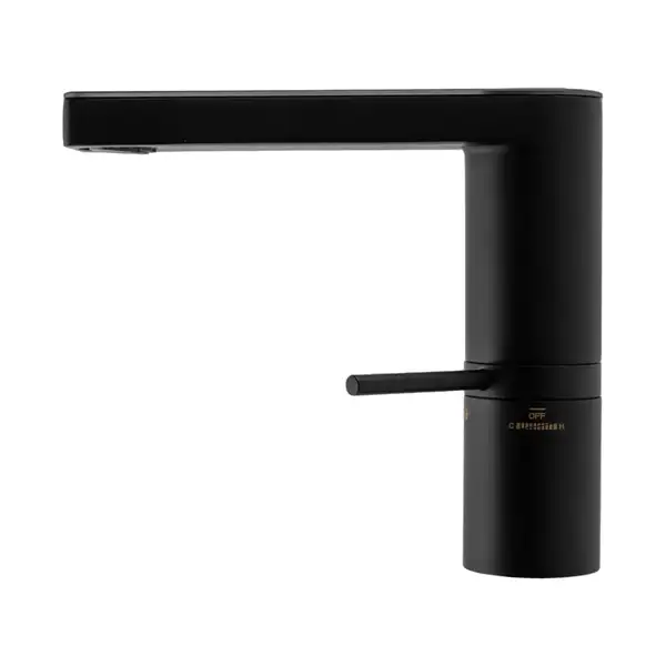 Rea AMAR LCD BLACK Змішувач для раковини, чорний (REA-B2065)