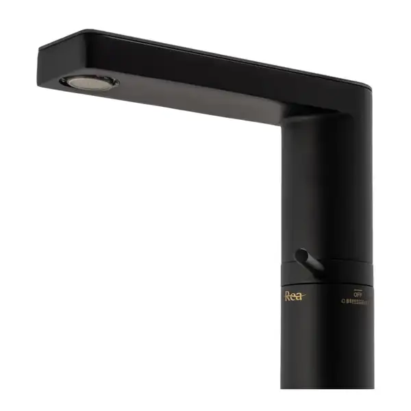 Rea AMAR LCD BLACK Змішувач для раковини, чорний (REA-B2065)