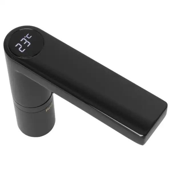 Rea AMAR LCD BLACK Змішувач для раковини, чорний (REA-B2065)