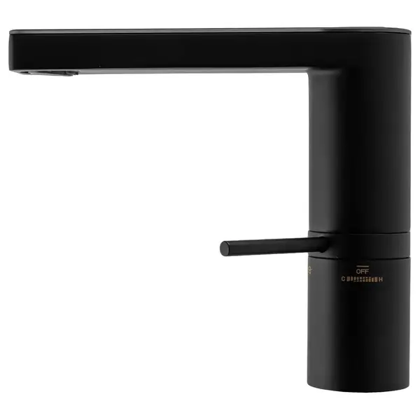 Rea AMAR LCD BLACK Змішувач для раковини, чорний (REA-B2065)