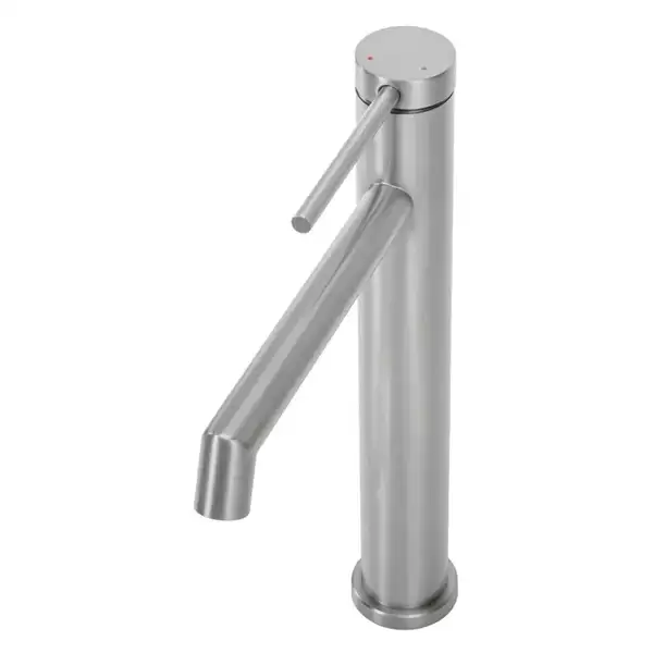 Смеситель для раковины (умывальника) REA FOSS NICKEL BRUSHED никель высокий (REA-B5318)