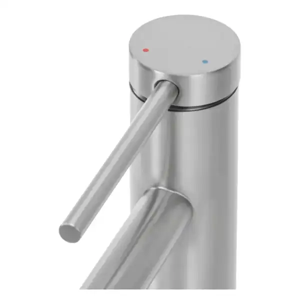 Смеситель для раковины (умывальника) REA FOSS NICKEL BRUSHED никель высокий (REA-B5318)
