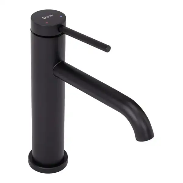 Rea Clif Black Змішувач для раковини, чорний (REA-B5321) Rea Clif Black Змішувач для раковини, чорний (REA-B5321)