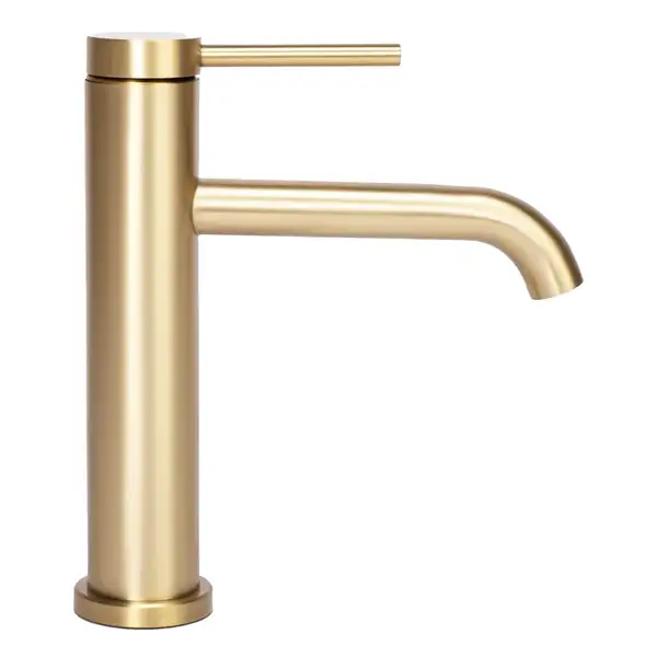 Смеситель для раковины (умывальника) REA CLIF BRUSHED GOLD золотой матовый низкий (REA-B5323) Смеситель для раковины (умывальника) REA CLIF BRUSHED GOLD золотой матовый низкий (REA-B5323)