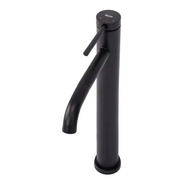 Rea Clif Black Змішувач для умивальника, чорний (REA-B5325)