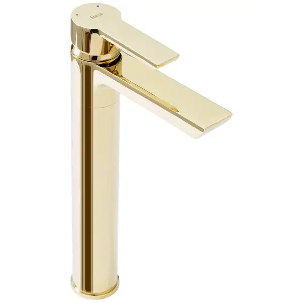 Смеситель для раковины (умывальника) REA ARGUS GOLD золотой высокий (REA-B6213)