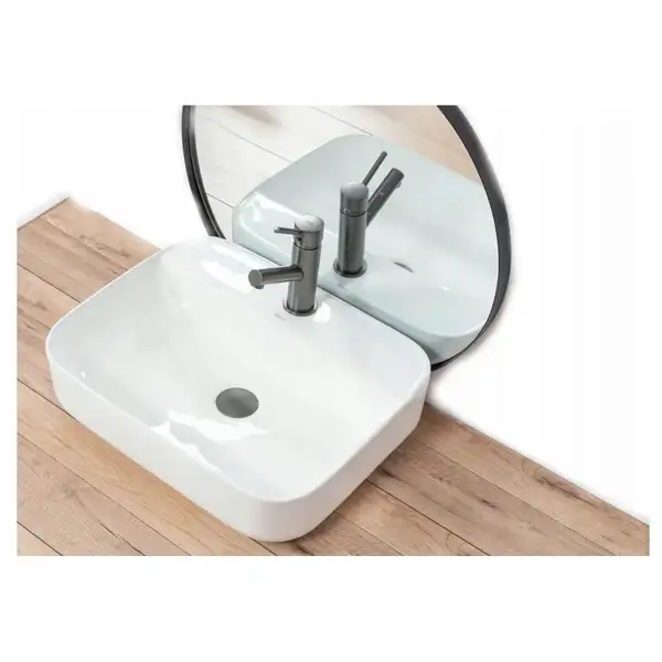 Rea Lumi Grey Mat Смеситель для раковины, серый (REA-B8025)