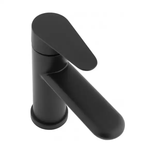 Смеситель для раковины (умывальника) Yoka SENA 24 BLACK черный низкий (BU.SENA-24-BLK)