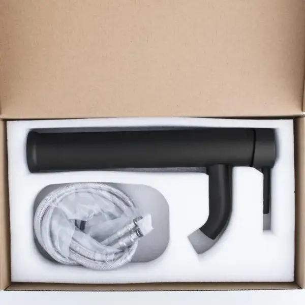 Змішувач для раковины (умивальника) Yoka SPA 36 BLACK (BU.SPA 36 BLK)