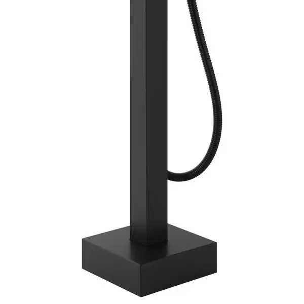Смеситель для ванны Corsan ANGO BLACK MATT черный напольный (CMB3020BL) Смеситель для ванны Corsan ANGO BLACK MATT черный напольный (CMB3020BL)