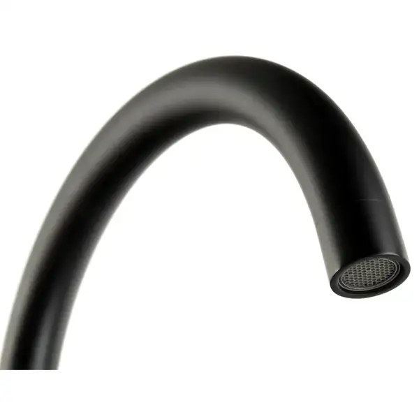 Змішувач для ванни Corsan LUGO BLACK MATT чорний підлоговий (CMM35BL)