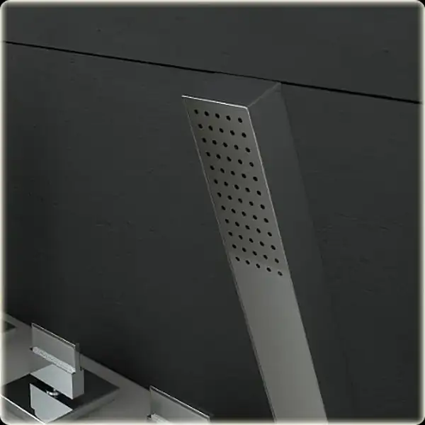 Смеситель для ванны KOHLMAN AXIS CHROME на борт ванны (QB262N)