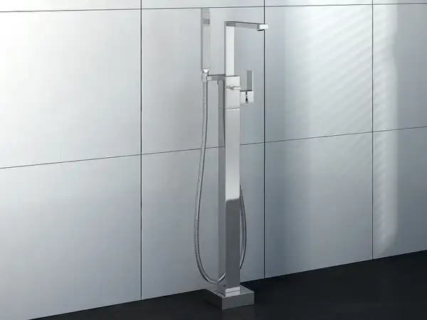 Смеситель для ванны KOHLMAN EXCELENT CHROME напольный (QF1165H)